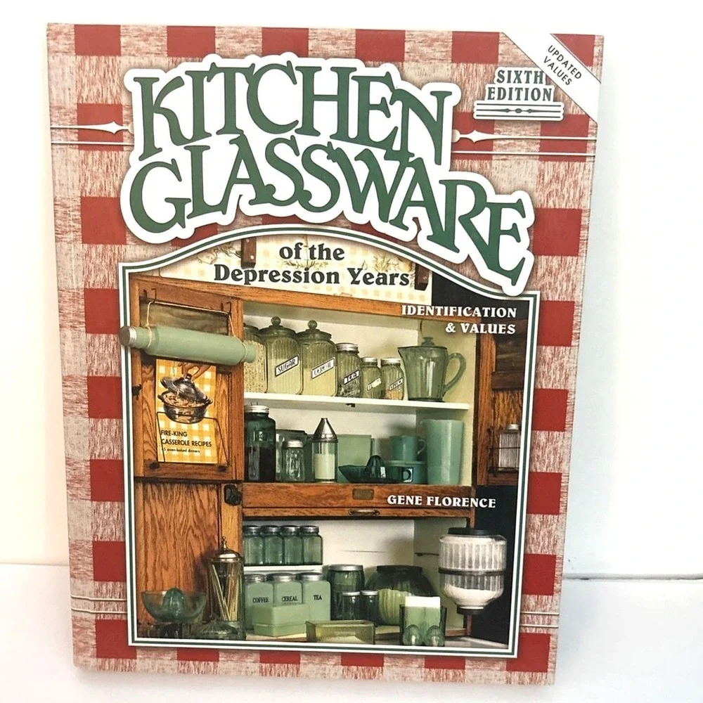 Kitchen Glassware 6th Edition Depression Glass Collector's Book 63 / 80 characte